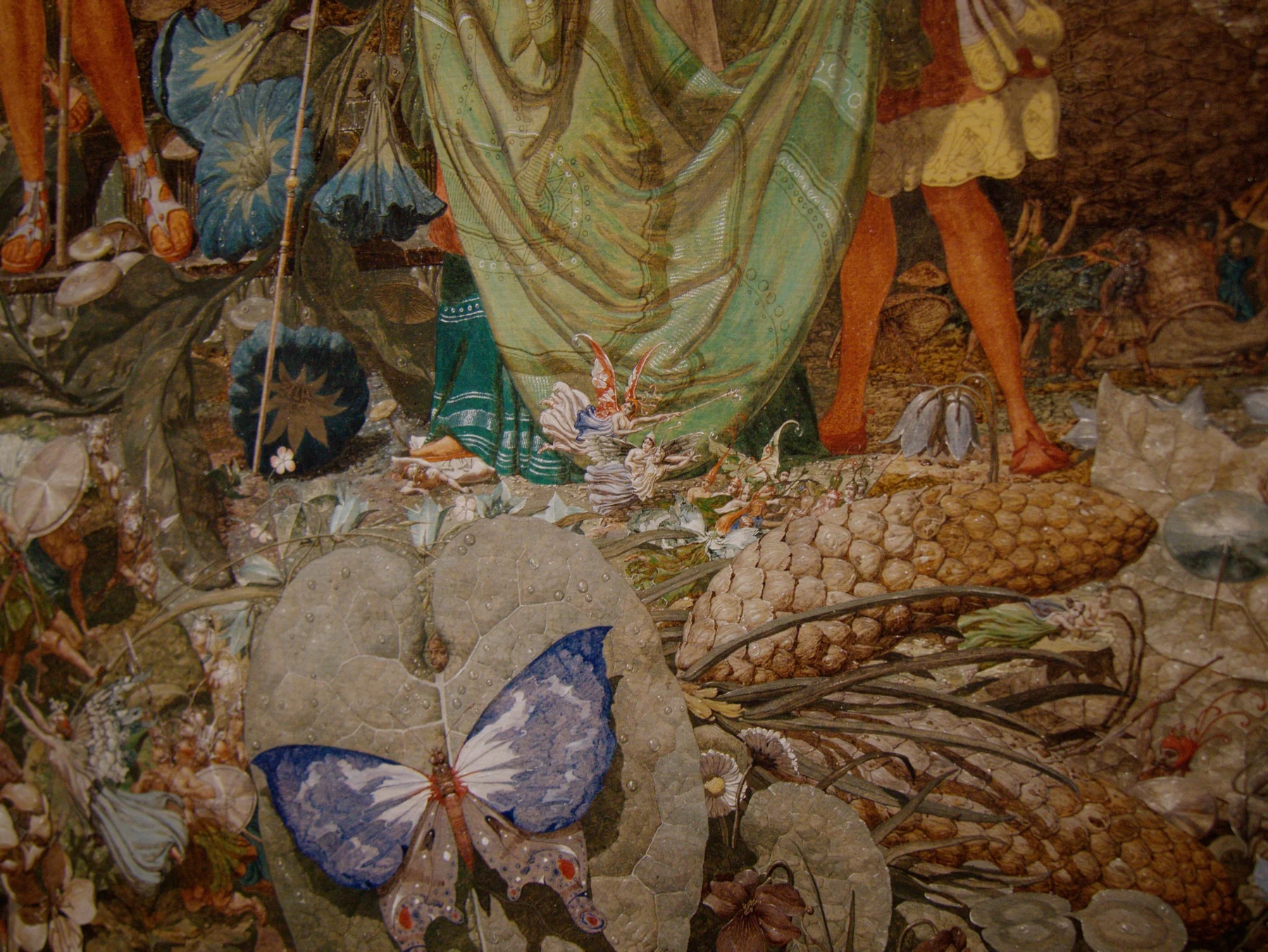 Oberon, Titania and their fairy court in Contradiction