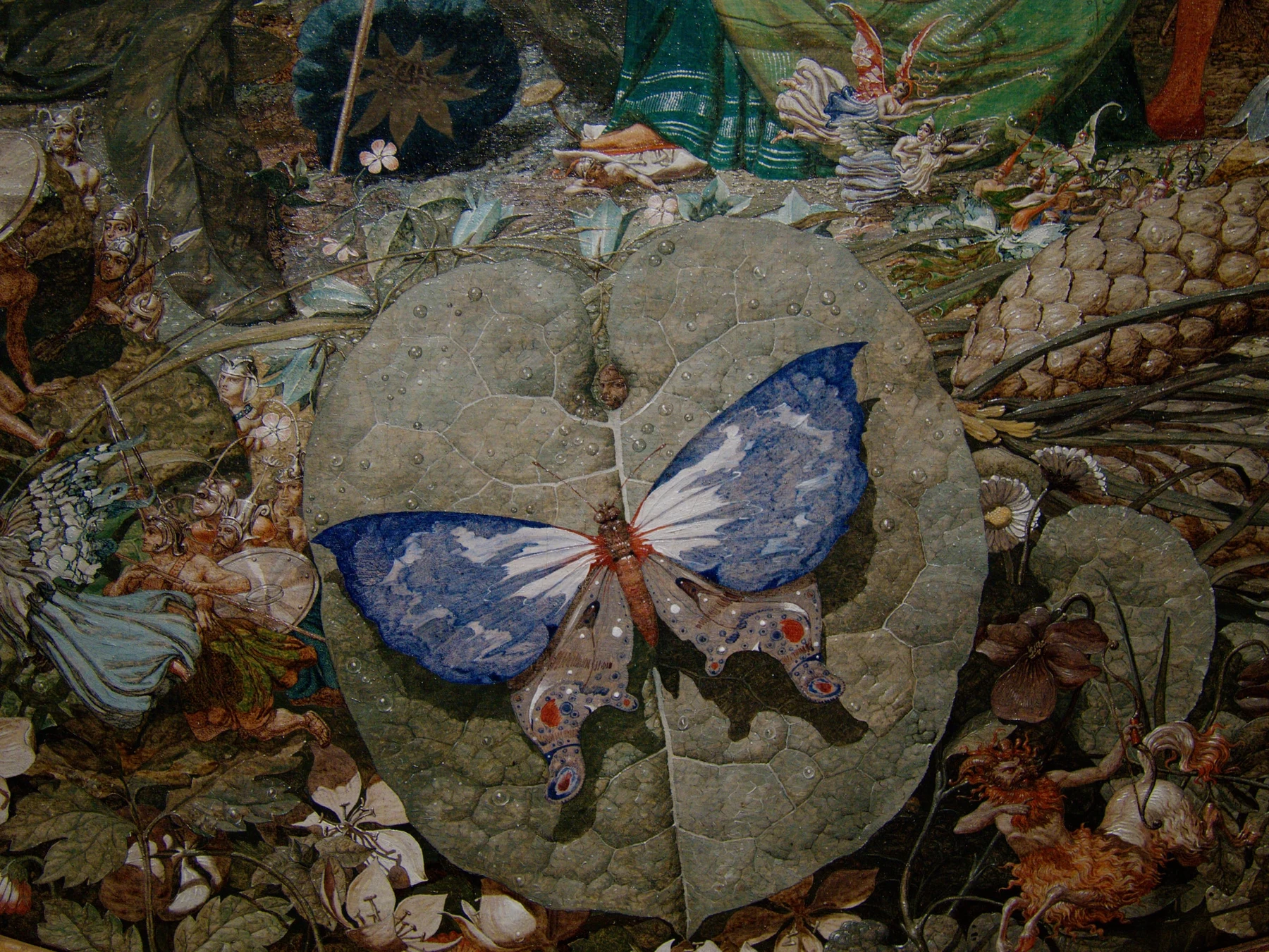 Oberon, Titania and their fairy court in Contradiction