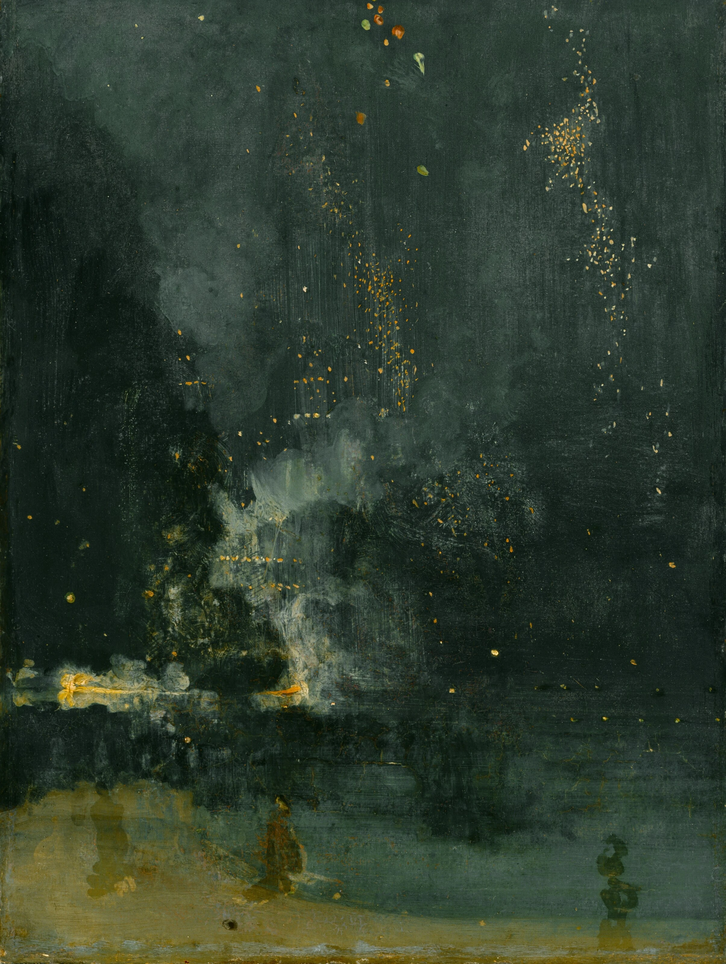 Nocturne in Black and Gold: The Falling Rocket, 1877