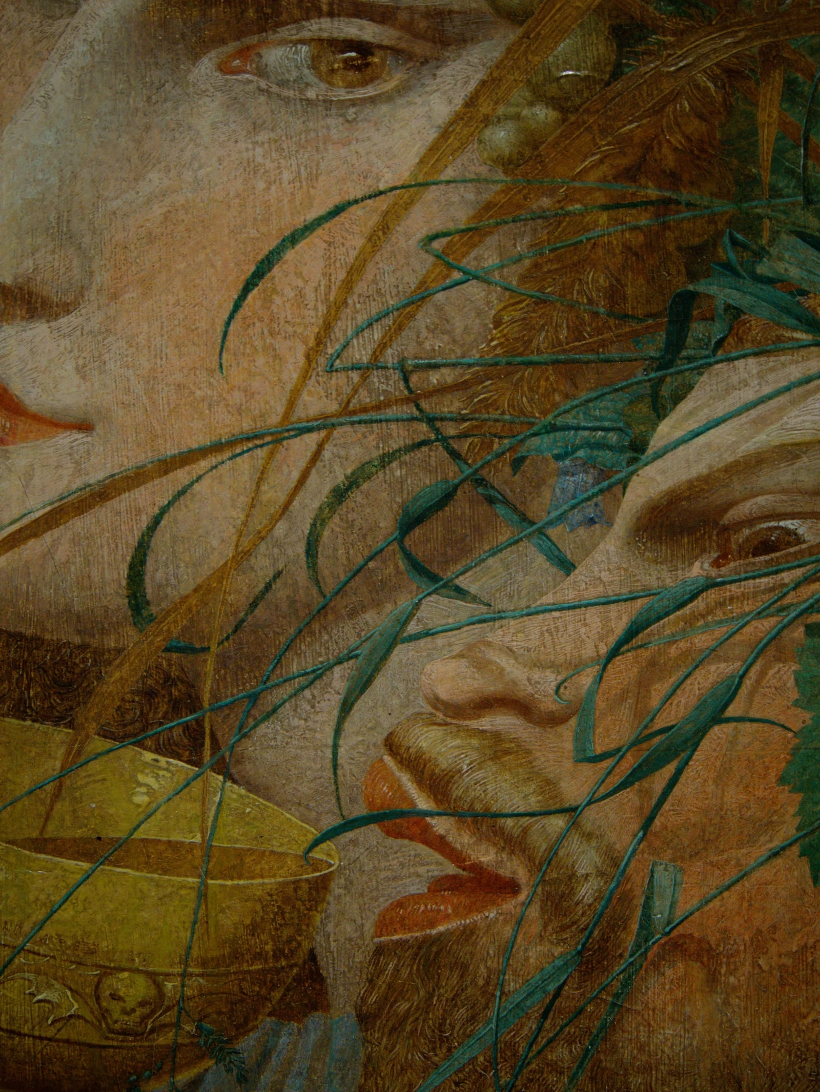 Faces and expressions in a painting by Richard Dadd
