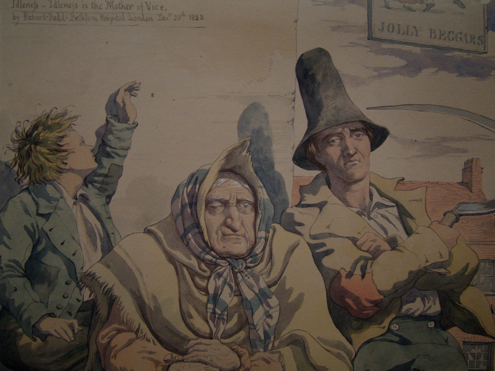 Idleness, 1853