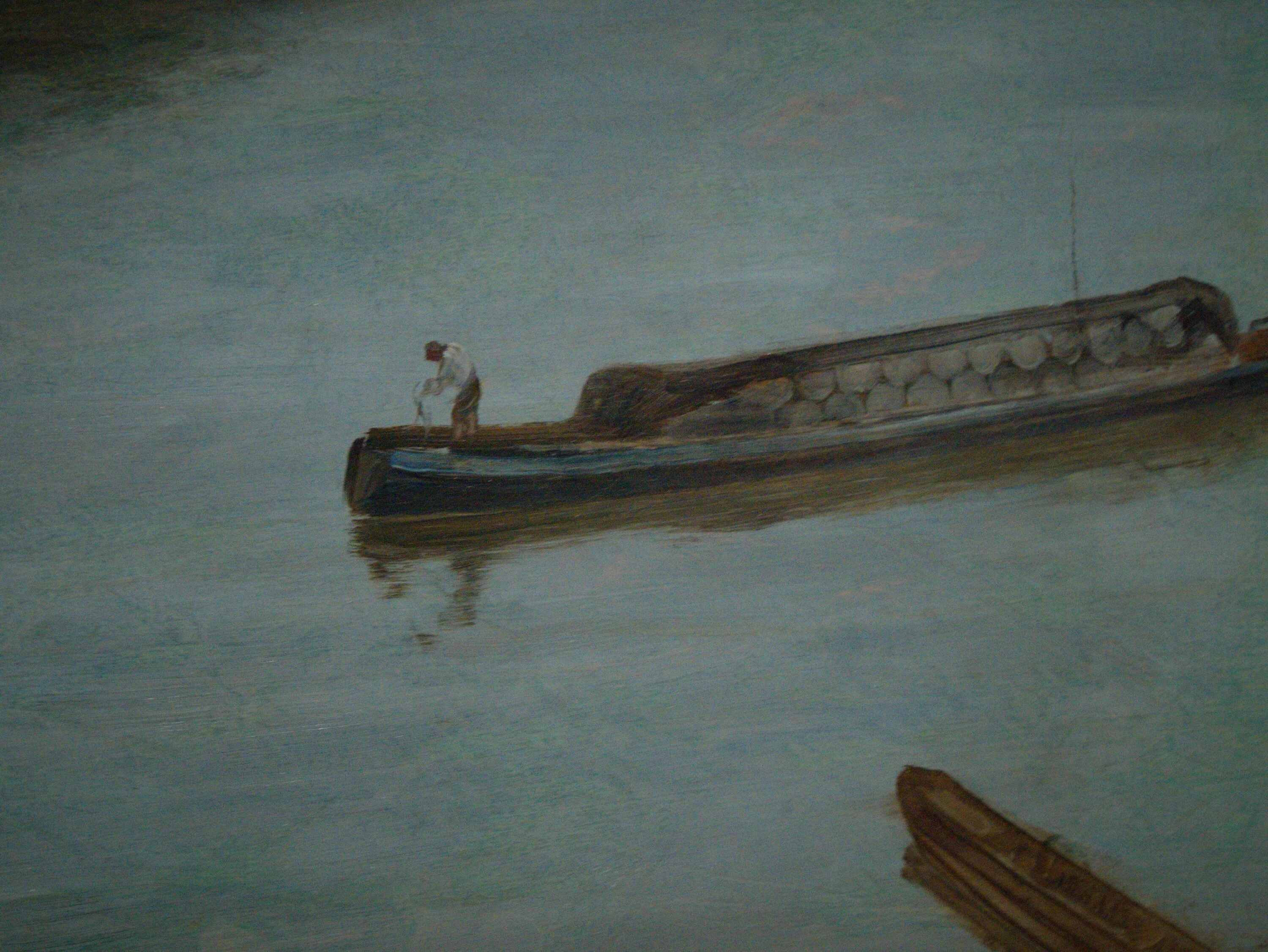 Detail of Old Battersea Bridge