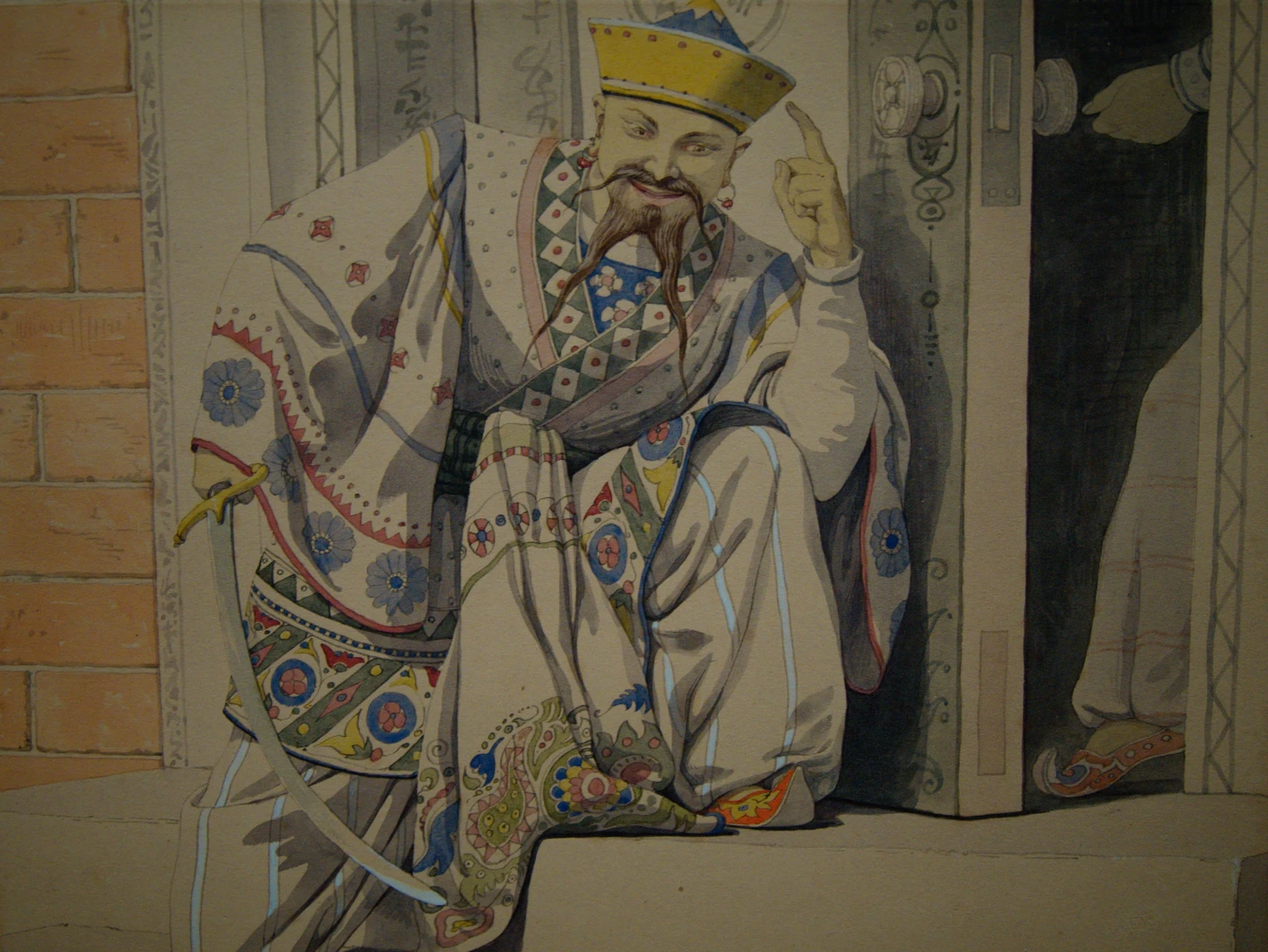 A figure study from Sketches to illustrate the Passions