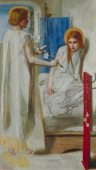 Ecce Ancilla Domini! Dante Gabriel Rossetti