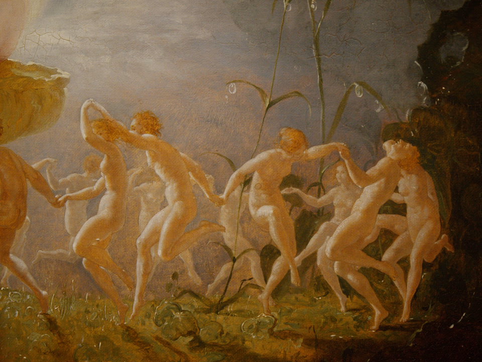 Detail from Puck by Richard Dadd