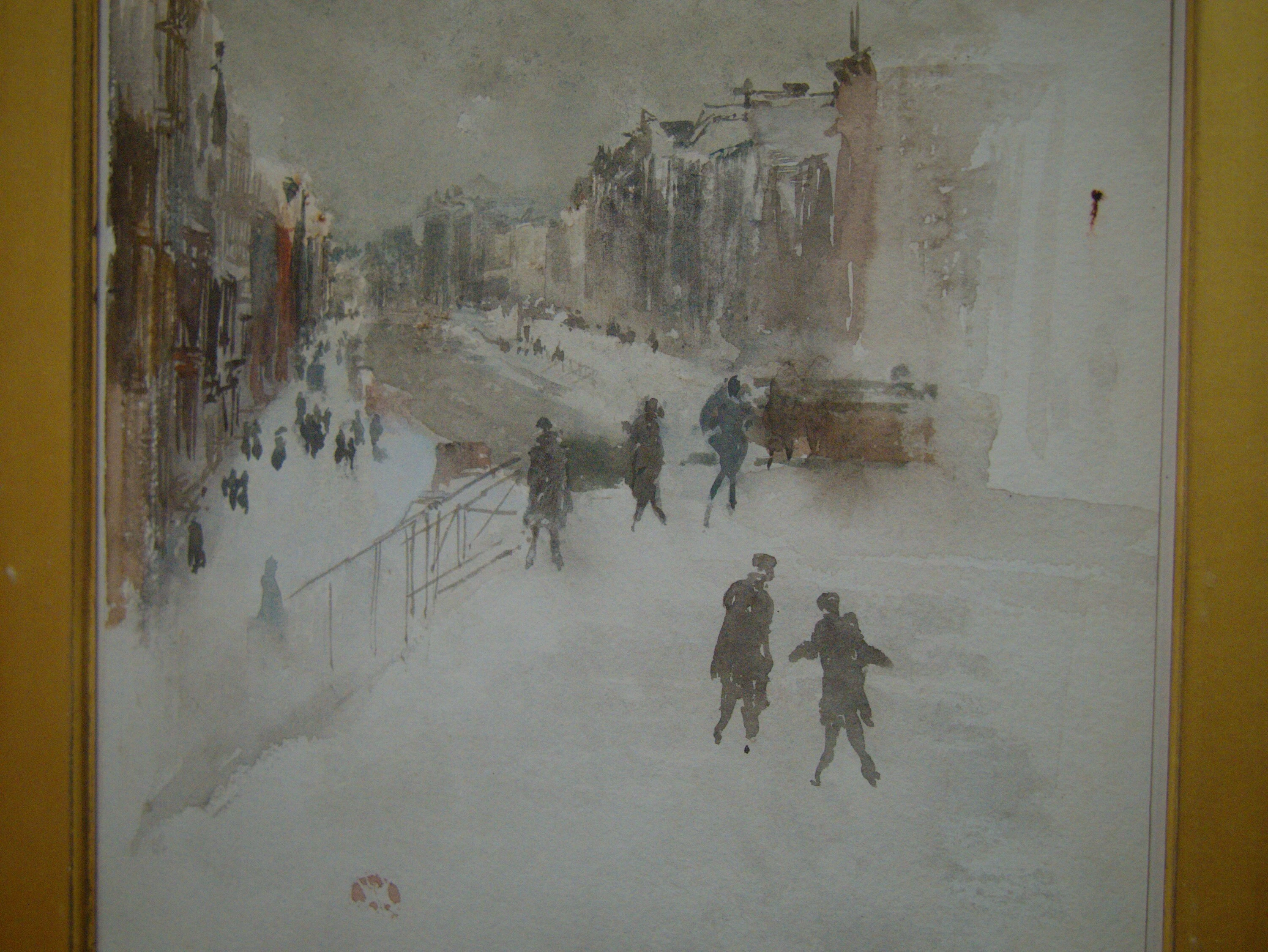 Snow scene detail