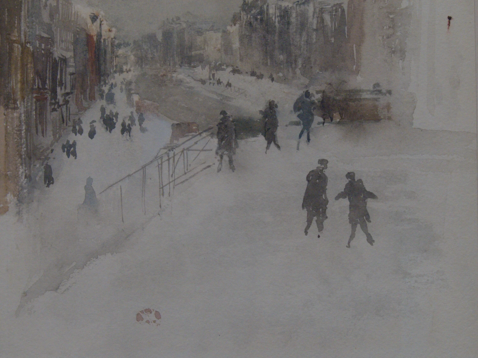 Snow scene detail