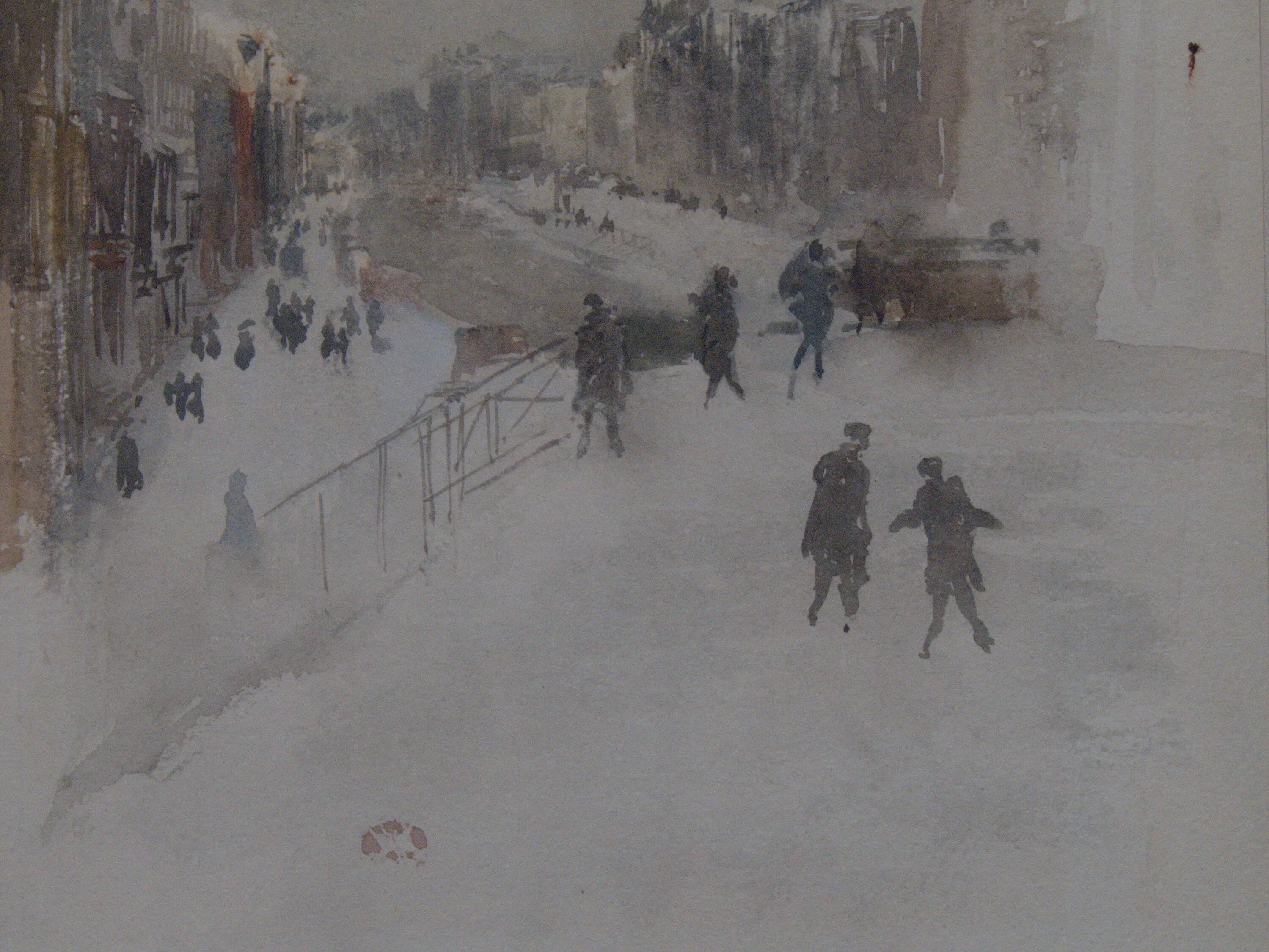 Snow scene detail