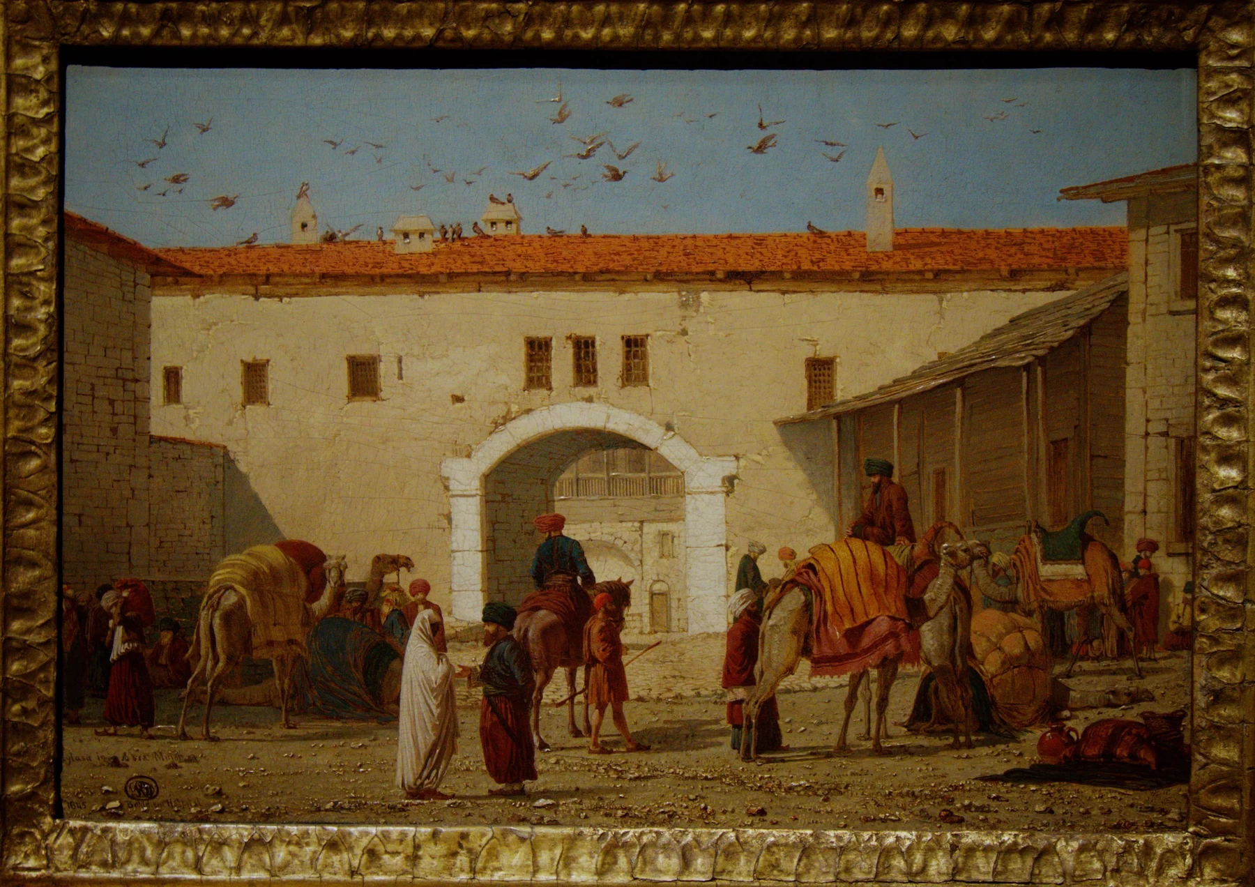 Figures and scenery from Dadd’s travels in the Eastern Mediterranean